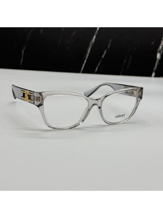 Versace VE3347 5305 Clear Cat Eye Women Eyeglasses Authentic NEW main image 8